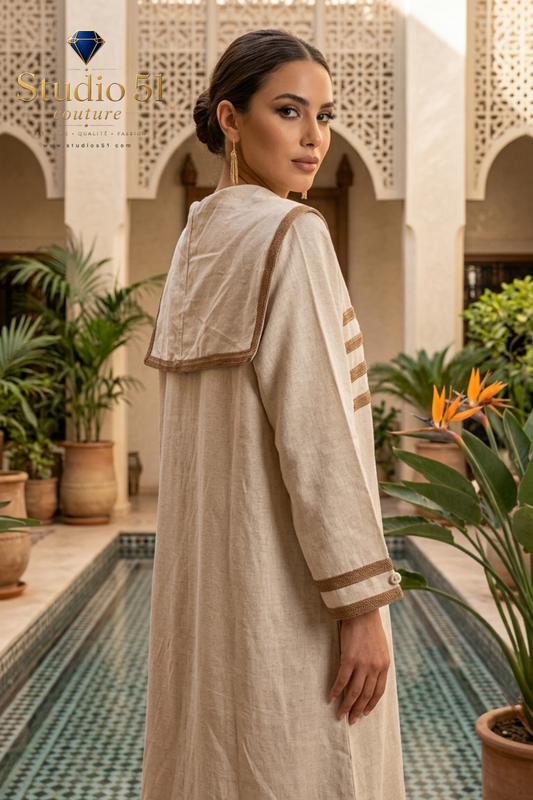 Modele marin comme la blanche